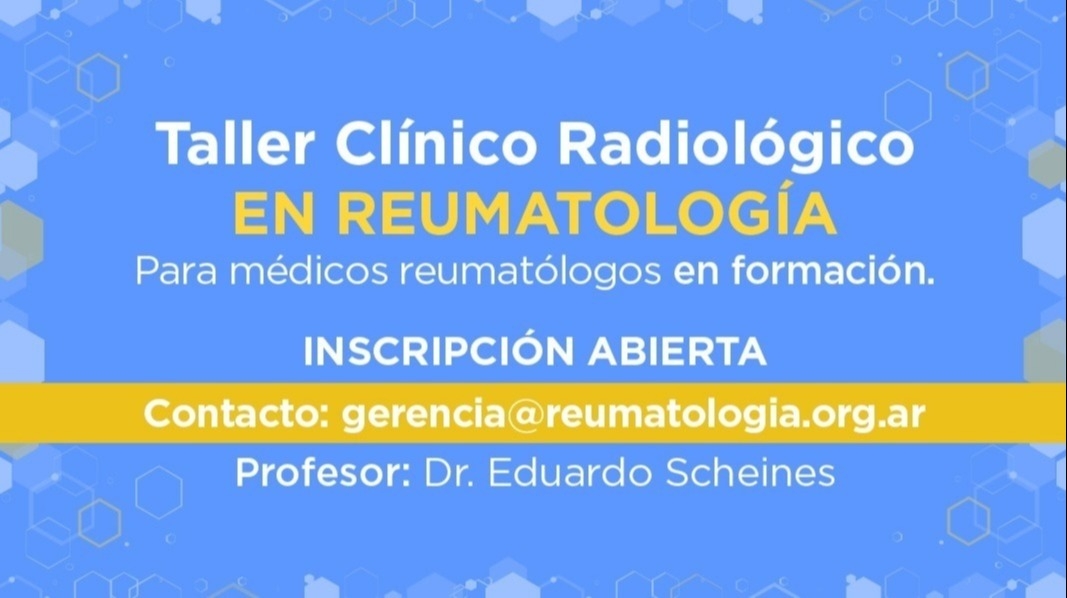 Taller Clínico Radiológico en Reumatología