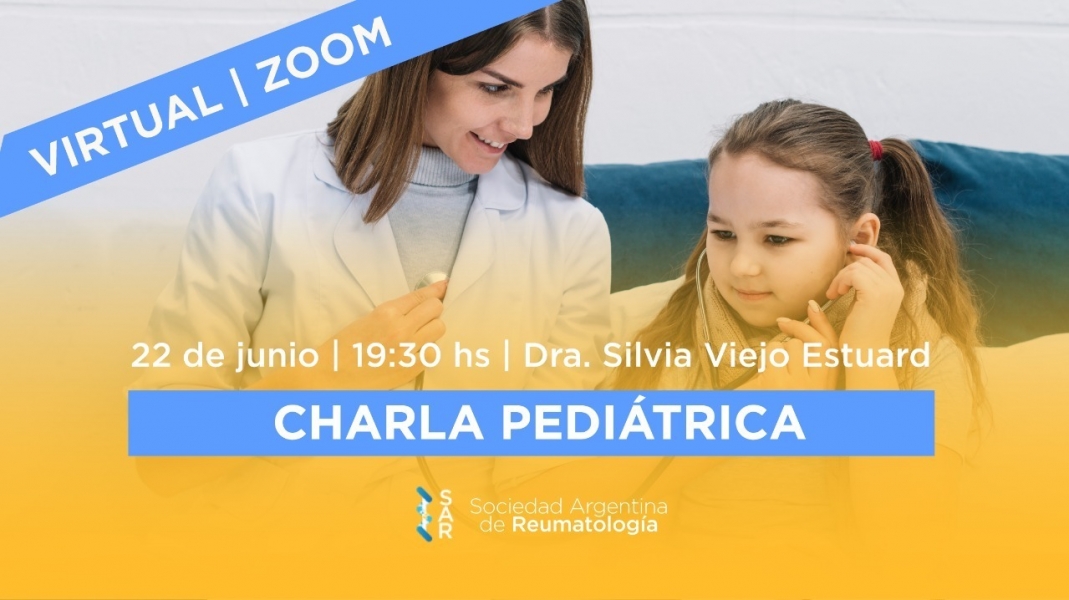 CHARLA PEDIÁTRICA | Patologías traumatológicas, Simuladoras de Enfermedades Reumáticas