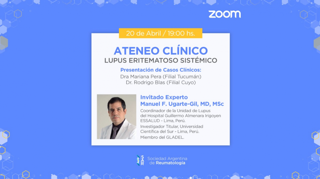 ATENEOS CLINICOS - Lupus Eritematoso Sistémico (Casos Clínicos)