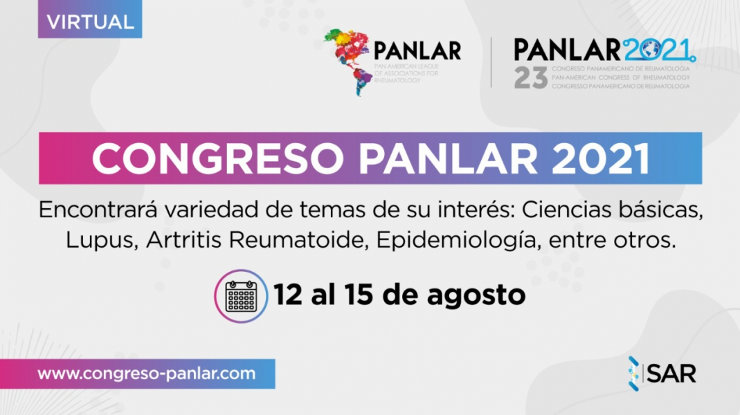 23 Congreso Panamericano de Reumatología | PANLAR 2021