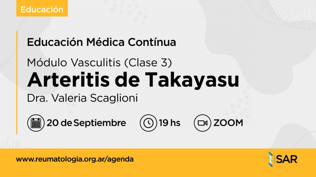 Educación Médica Contínua - Arteritis de Takayasu