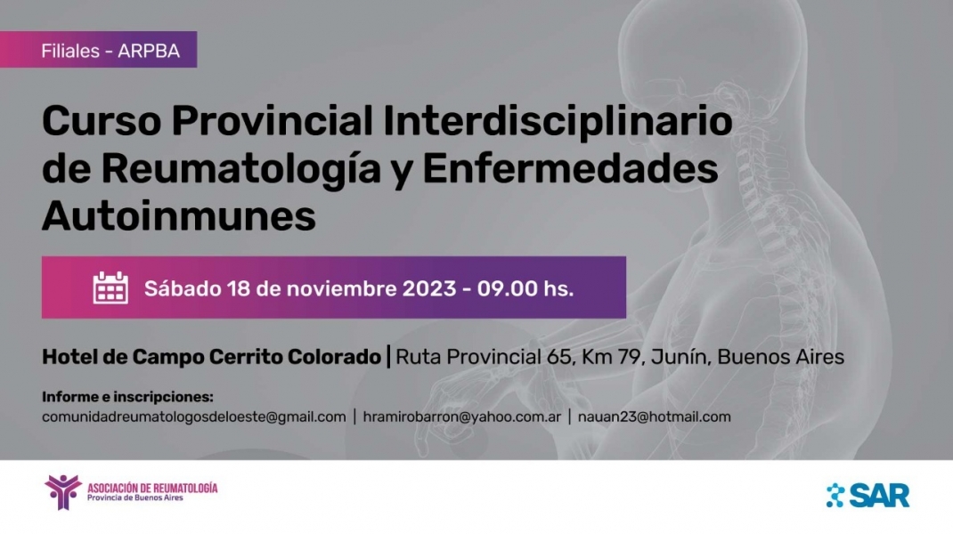 Curso Provincial Interdisciplinario de Reumatología y Enfermedades Autoinmunes