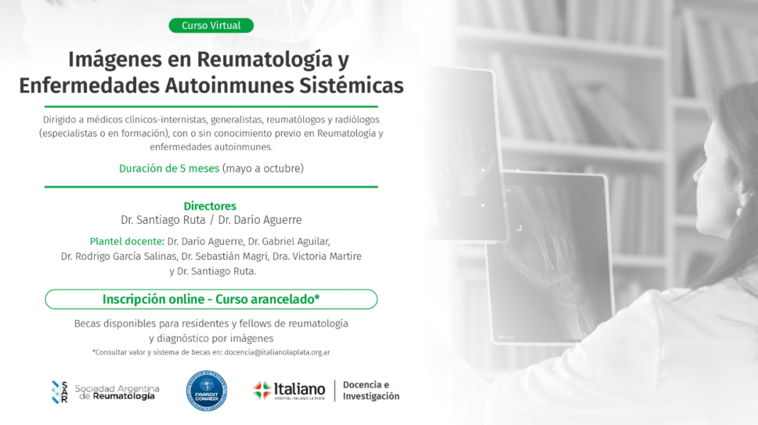 Curso Virtual - Imágenes en Reumatología y Enfermedades Autoinmunes Sistémicas